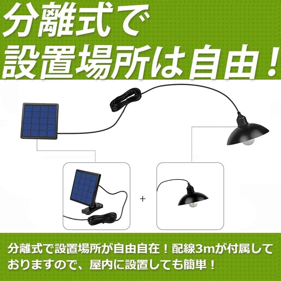 (未使用･未開封品)　LEDセンサー玄関灯 MSP-GSL ar3p5n1 Amazon.co.jp : Ameelie 最新分離型 LEDソーラーライト センサー